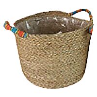 Cesta blanca asas 29 x 39 x 27 cm