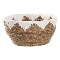 Cesta asas bordeado + pl 35 x 30 cm