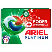 Ariel detergente en cápsulas extra poder 19 + 7 lv
