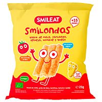 Smileat snack de tomate y queso 25 g