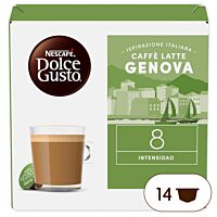 Dolce Gusto café latte Génova 14 cápsulas