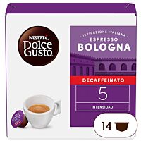 Dolce Gusto café descafeinado Bologna 14 cápsulas