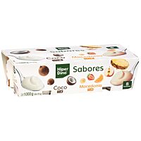 HiperDino sabor coco macedonia pack 8 x 125 g
