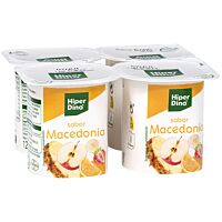 HiperDino sabor macedonia pack 4 x 125 g