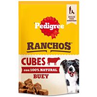 Pedigree perro ranchos cubes de buey 70 g
