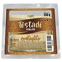 Sanabria queso mezcla tostado viejo cortado 250 g