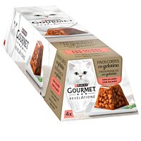 Gourmet revelations para gatos gelatina con salmón 4 x 57 g