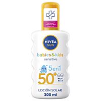 Nivea protector solar baby & kids sensitive SPF50 200 ml