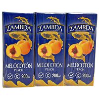 Lambda néctar melocotón 3 x 200 ml