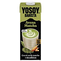 Yosoy bebida vegetal de te matcha barista 1 l