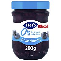 Hero confitura de arándano 0 % 280 g