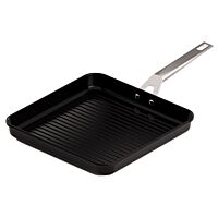 Valira grill de aluminio y acero inoxidable 28 x 28 cm
