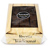 Bizcocho con cacao y chips de chocolate tradicional 350 g