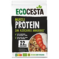 Ecocesta muesli protein sin azúcar bio 375 g