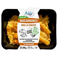 La Cuina macarrones con queso gratinado 280 g
