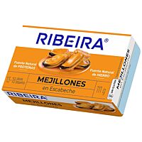 Ribeira selección de mejillones en escabeche 69 g