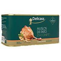 Delicass muslo pato confitado 2 x 600 g