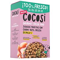 Cocosi comida para perros semihumeda de pollo 1 kg