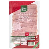 HiperDino jamón cocido finas lonchas 200 g IFA