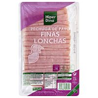 HiperDino pechuga de pavo finas lonchas 200 g IFA