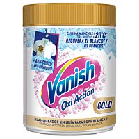 Vanish quitamanchas oxi action gold white 400 g