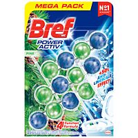 Bref Wc power activ pine 3 x 50 g