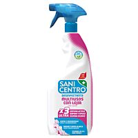 Sanicentro limpiador multiusos desinfectante con lejia 750 ml