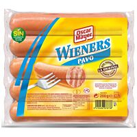 Oscar Mayer salchichas wiener depavo 200 g