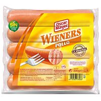 Oscar Mayer salchichas wiener de pollo 200 g