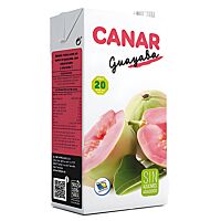 Canar zumo de guayaba sin azúcar añadido 1 l