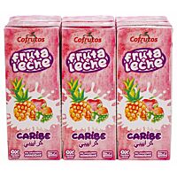 Cofrutos batido de fruta y leche caribe 6 x 0,2 l