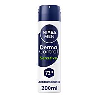 Nivea men desodorante dermo control sensitive 200 ml
