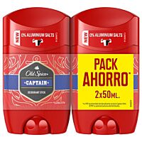 Old Spice desodorante captain stick 2 x 50 ml