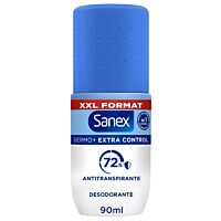 Sanex desodorante extra control xxl roll-on 90 ml