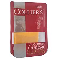 Colliers queso nature naranja en lonchas 160 g