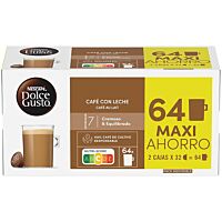 Nescafé Dolce Gusto café con leche 64 cap