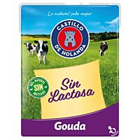 Castillo queso gouda sin lactosa en lonchas 150 g