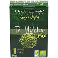 Undercover té matcha bio 12 x 1,5 g