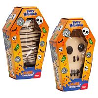 Dekora ataud Halloween momia y calavera nube con chocolate 30 g