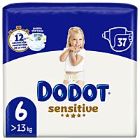 Dodot sensitive pañal talla 6 37 ud