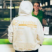 HiperDino x CHACHO SVNRS sudadera acuda a caja talla XL ud