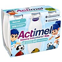Actimel nas kids sabor natural 6 x 100 ml