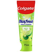 Colgate max fresh pasta de dientes fruit fusion sabor lima 75 ml