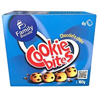 FB mini cookies bites de chocolate 160 g