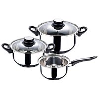 San Ignacio palma bateria inoxidable 5 ud