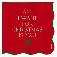 Oh yeah servilleta All i want 33 x 33 cm ud