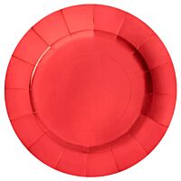 Oh yeah bajo plato lazos rojos 33 cm ud