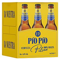 Pío Pío cerveza pack 6 x 0,33 l