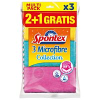 Spontex bayeta microfibra 2 + 1 ud