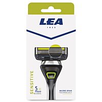 Lea maquina de afeitar sensitive 5 hojas